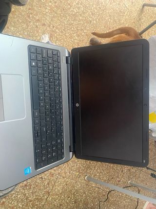 Portátil HP - Negro y Plata