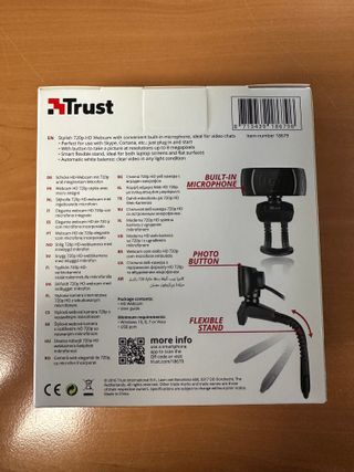 Webcam Trust Trino HD 720p