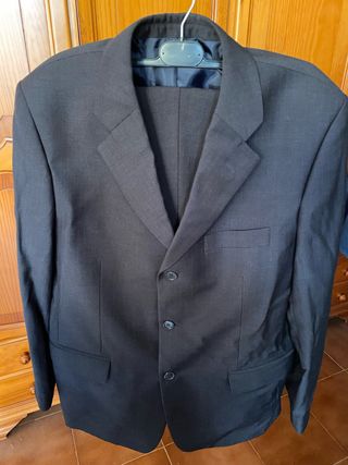 Traje gris caballero - 2 piezas