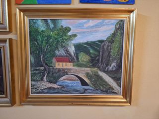 Cuadro paisaje - Óleo sobre lienzo