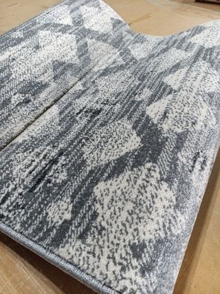 Tappeti moderni grigi e beige di alta qualità 66x125