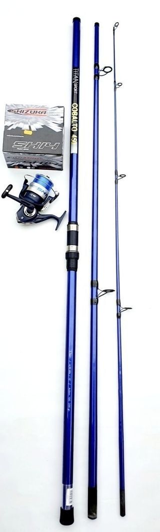 COMBO SURFCASTING, CAÑA, CARRETE, PESCA
