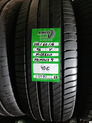 205 60 16 96V MICHELIN PRIMACY 4
