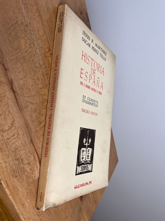 LIBRO HISTORIA DE ESPAÑA VOL:1