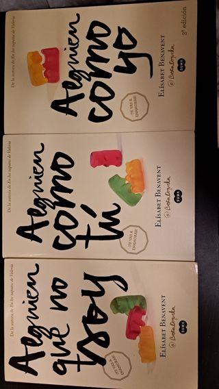 Mi elección 3 primeros libros.