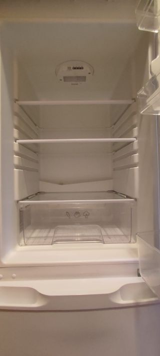Nevera combi blanca