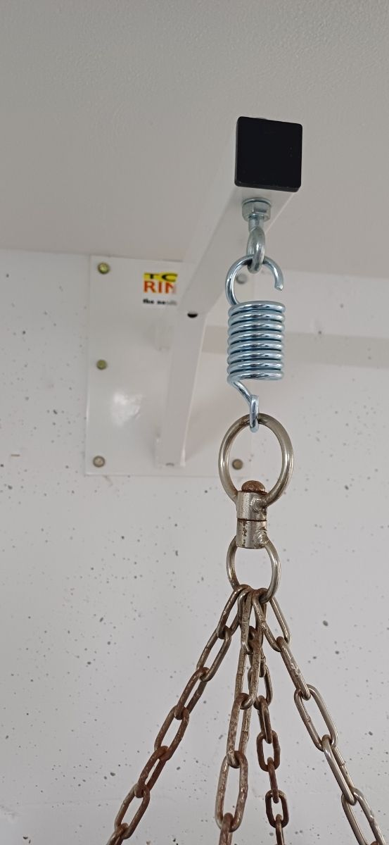 KIT: Sacco Boxe VIS 20kg/Staffa / 2 molle/Guantoni