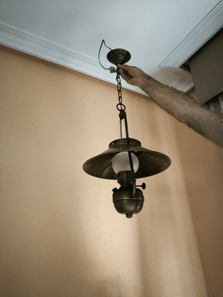 Lampara Quinqué antigua