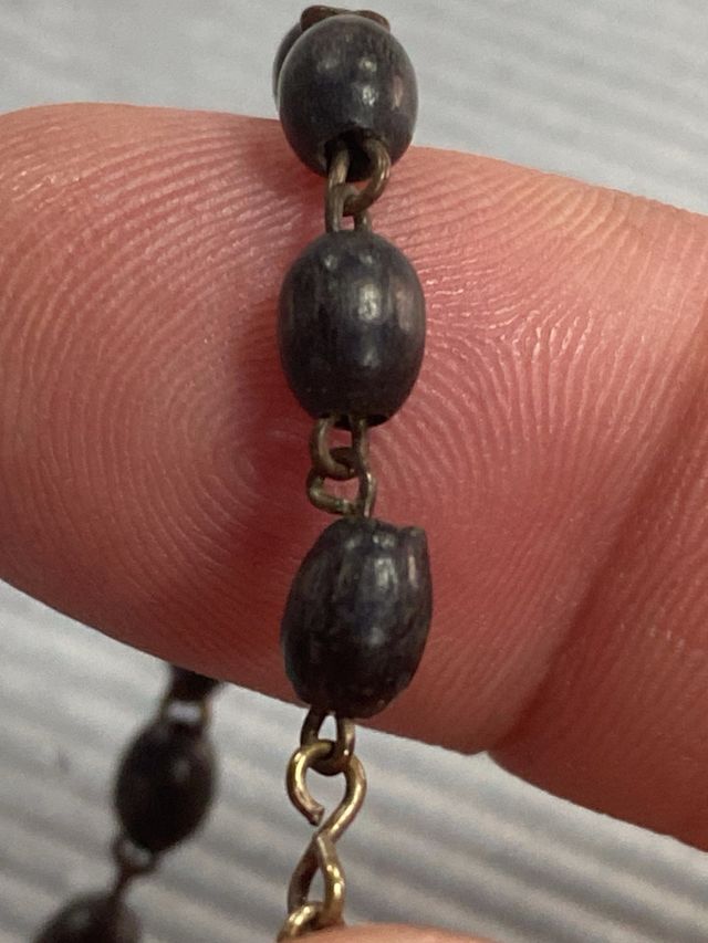 Rosario antico con custodia