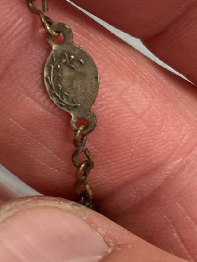 Rosario antico con custodia