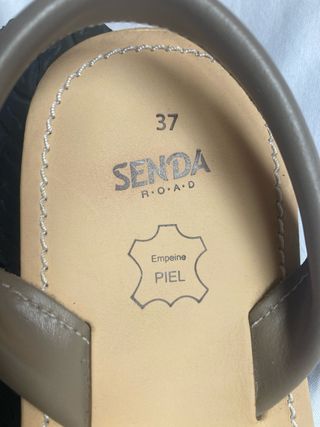 ABARCAS Menorquinas - 37 de piel autentica