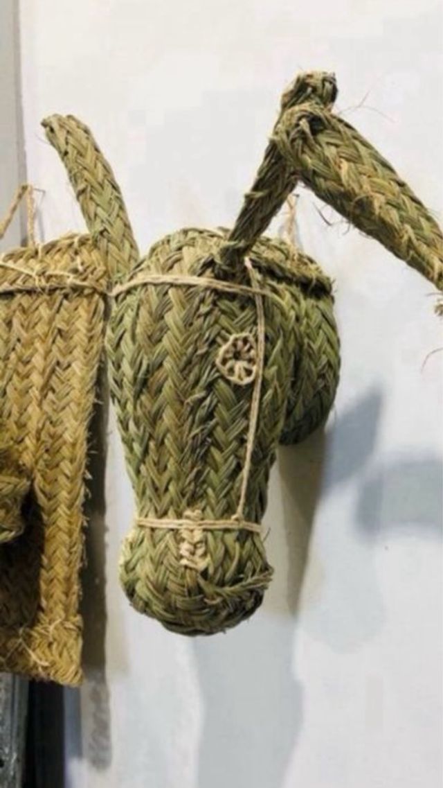 Testa d'asino decorativa