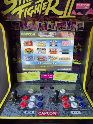 Arcade1Up Street Fighter II Legacy Edition
