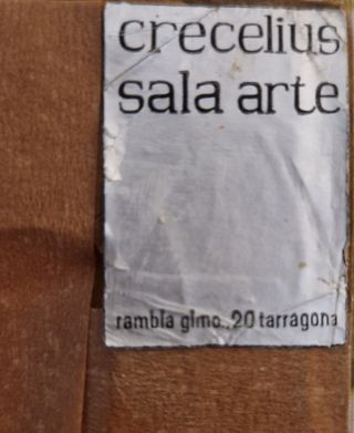 Grabado Plaza Pallol Tarragona