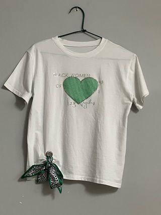 Camiseta gráfica mujer talla M