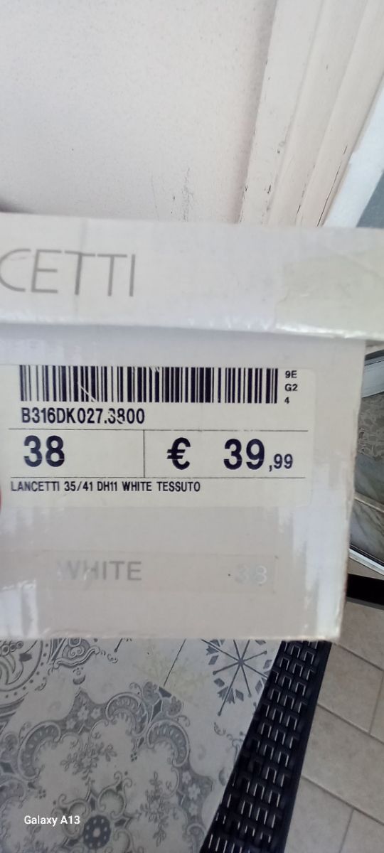 Espadrillas Lancetti beige in tessuto