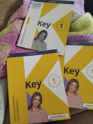 Libros ingles Key 1° bachiller