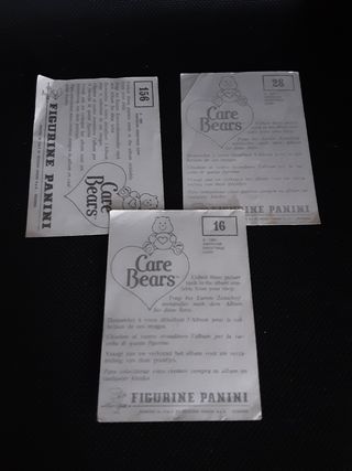 Lote cromos Osos Amorosos Panini