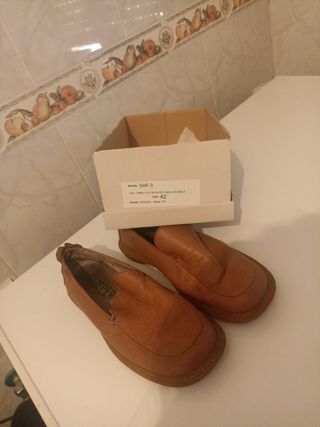 Zapatos Camper Piel Marrón - 42