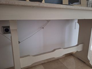 Aparador restaurado - Beige y Gris