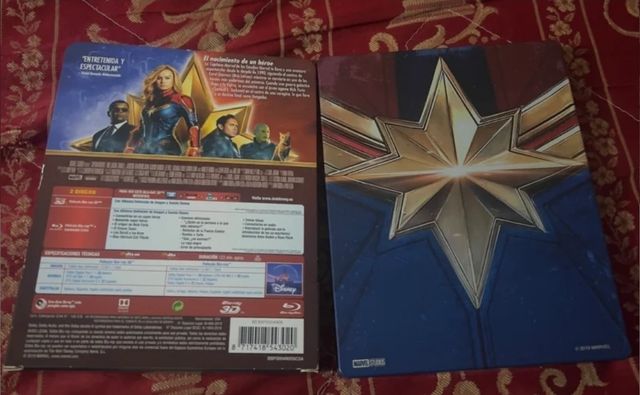 Capitana Marvel Blu-ray 3D