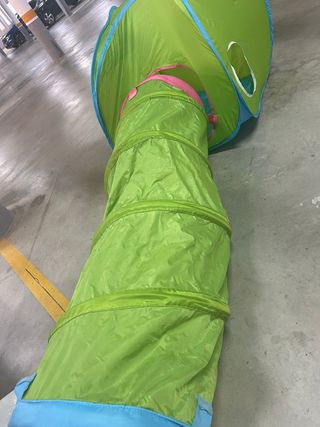 Túnel infantil Ikea - Casita y Gusano