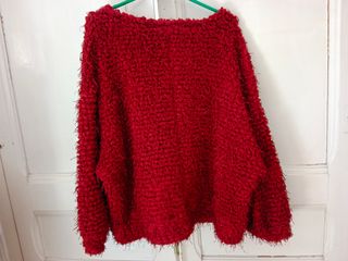 Jersey granate oversize. talla L