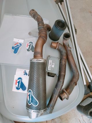 Kit Escape Termignoni y centralita Ducati Monster