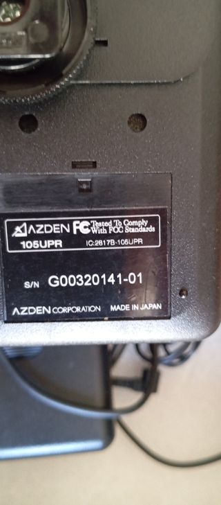 Micro Azden UHF 105UPR + 15BT