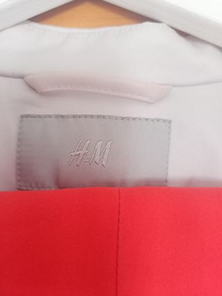 Traje H&M rojo y blanco - Talle S