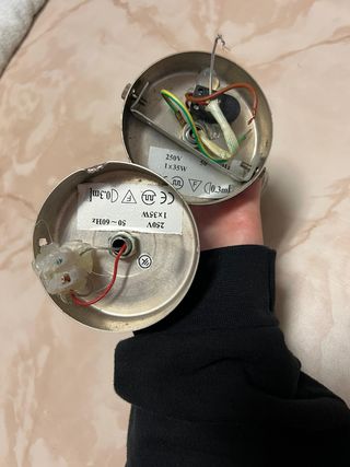 2 Apliques Parede - Prata | Madeira