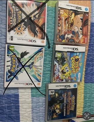 5 Juegos Nintendo DS y 3DS