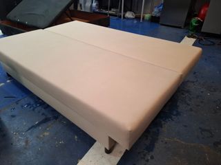 Sofá cama beige - 3 plazas