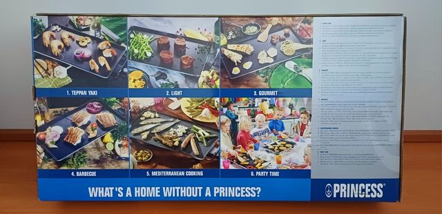 Plancha de cocina Princess