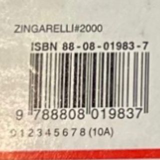 Lo Zingarella 2000 - Vocabolario della Lingua I