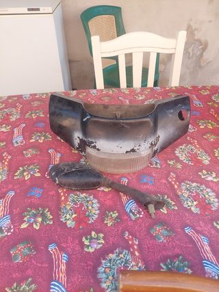 Faro, copri-veglia e specchietto piaggio Zip