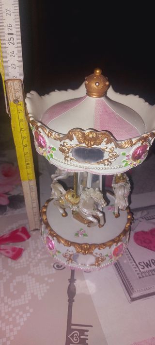 Carillon musicale cavalli bianchi