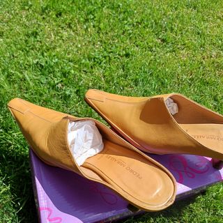 Zuecos Pedro Miralles Piel Beige 39