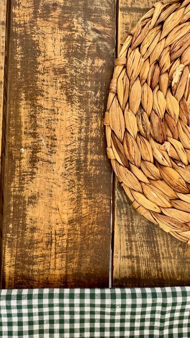 Decoración rústica.