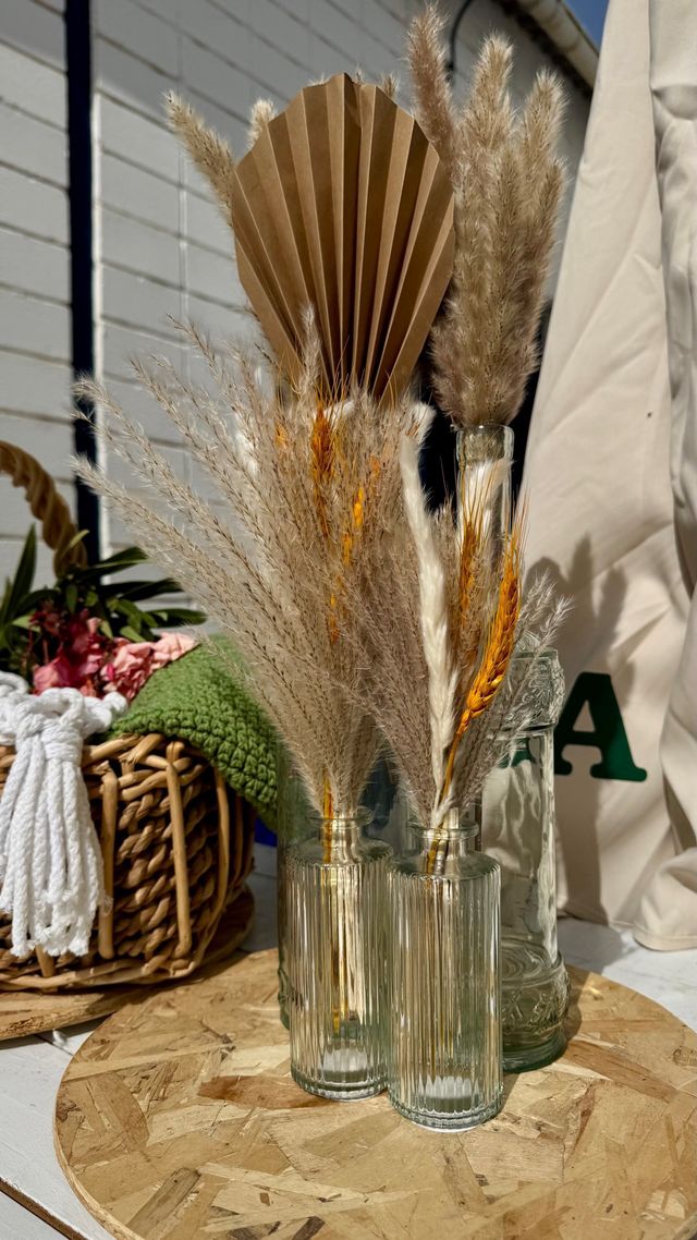 Decoración rústica.