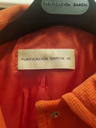 Chaqueta Purificación García roja