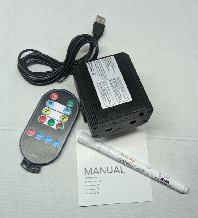 Mini Laser Rosso Verde Party Luce USB