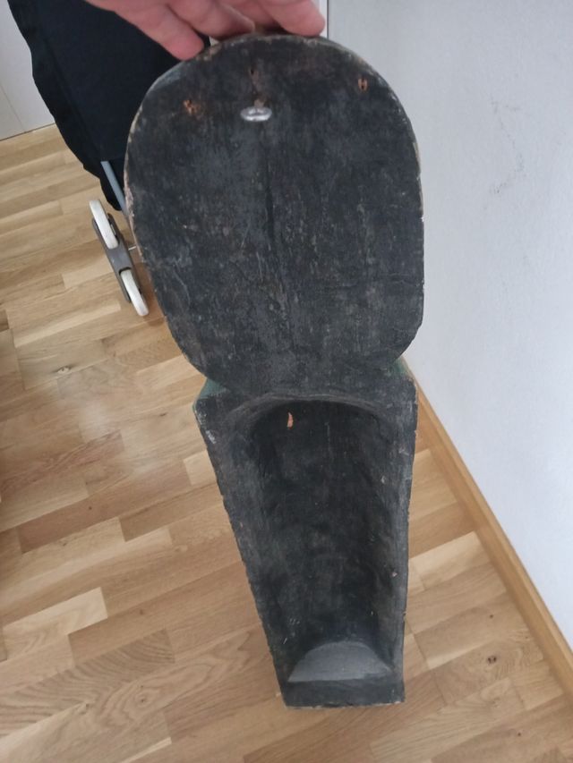 Tótem tallado a mano