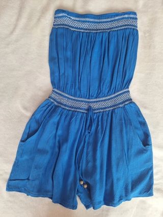 2 monos cortos talla M - azul, multicolor