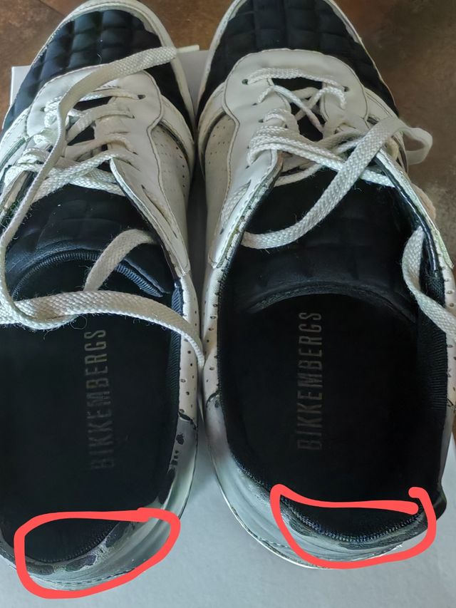 Zapatillas Bikkembergs - Blancas y Negras