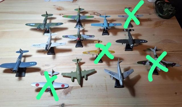 9 Aviones 2ª Guerra Mundial