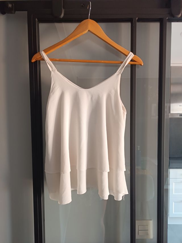 Blusa blanca tirantes