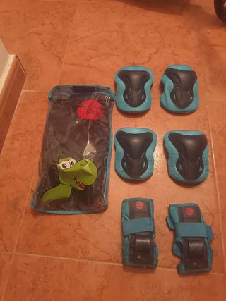 Protecciones niño bici/patinete
