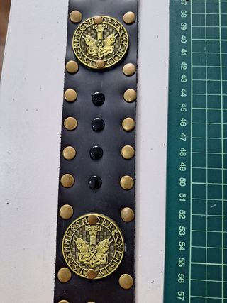 Correa cuero handmade guitarra/bajo