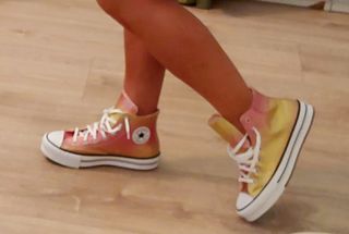 Converse Glitter-Pink&Gold